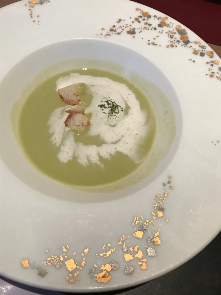 枝豆の冷製ポタージュ