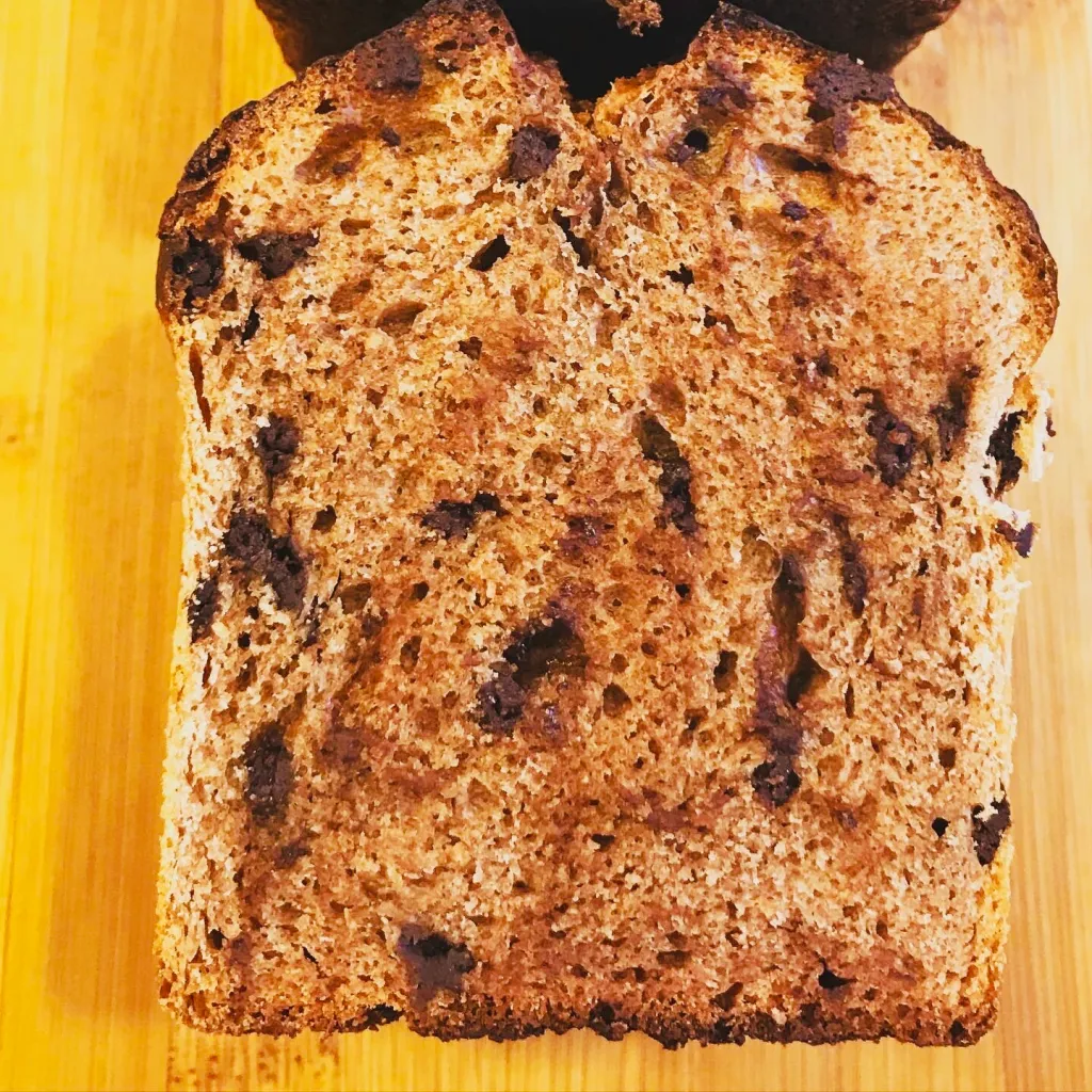 Brioche au chocolatの断面