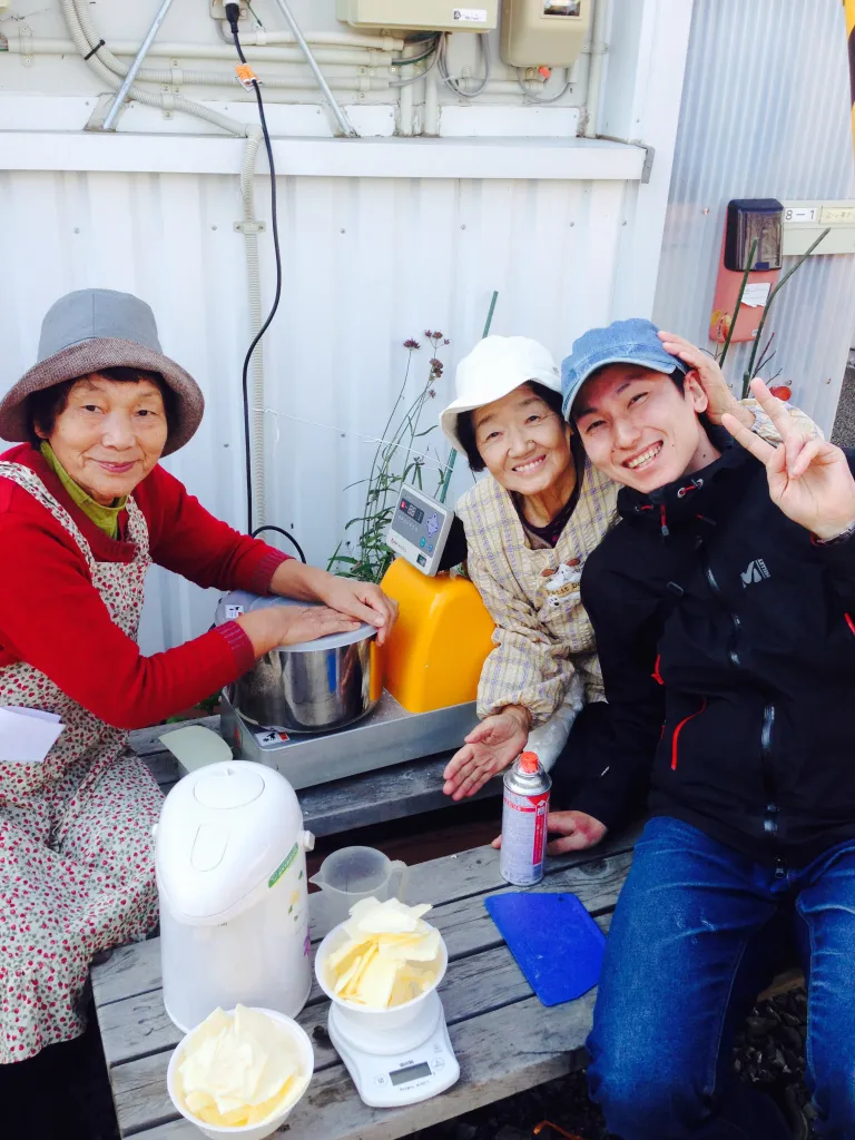 米崎町の地元のお母さんたち