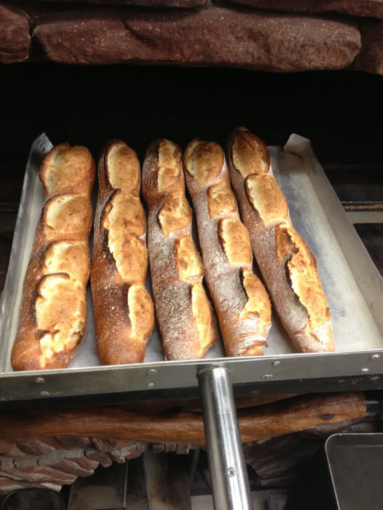 焼成後の「バゲット」