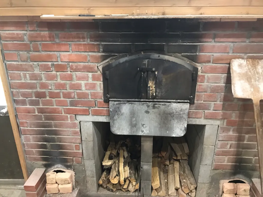 ロケットストーブ式薪窯
