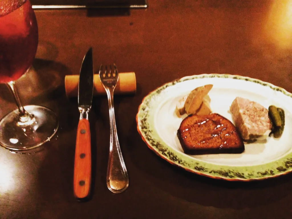 パンデピス、パテドカンパーニュ、ピクルス