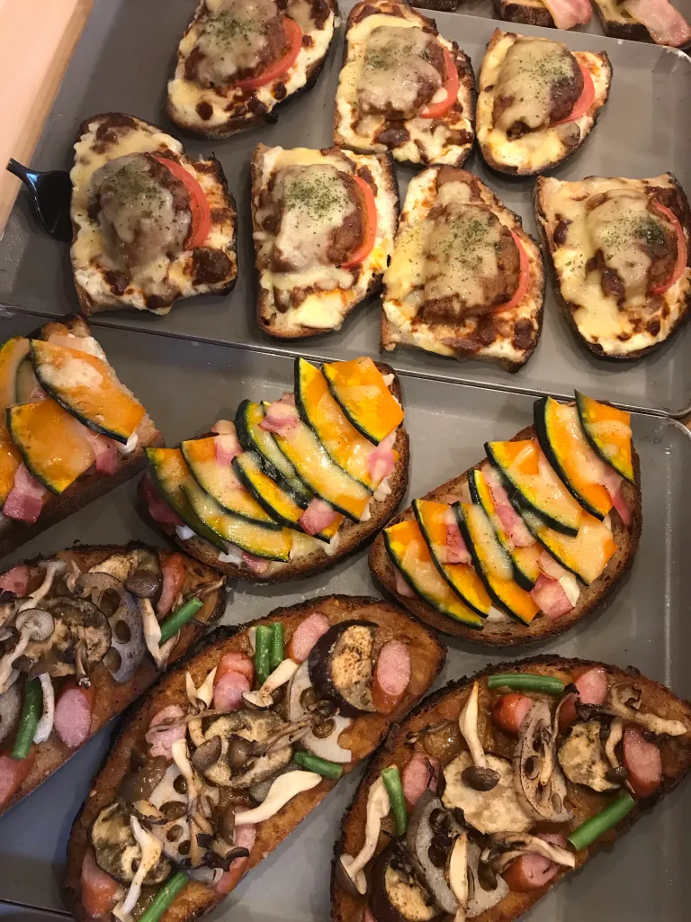 秋のタルティーヌ