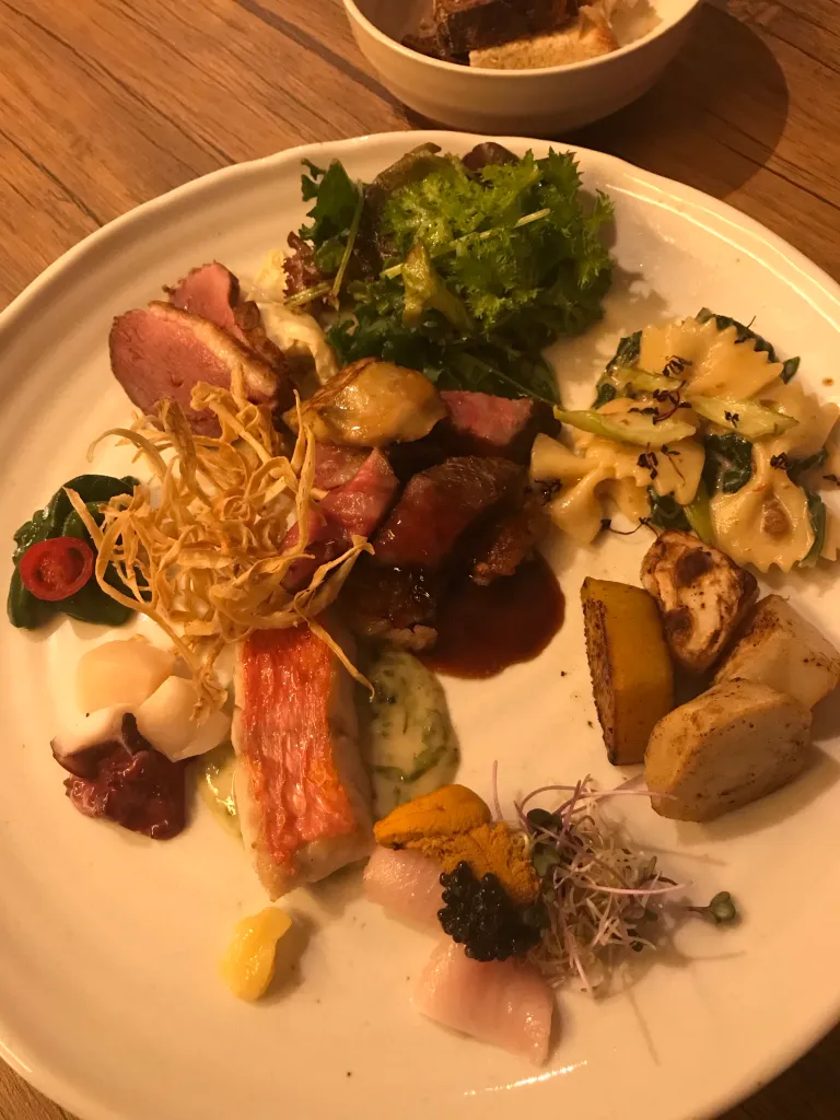 斎藤シェフ「スペシャルディナーワンプレート」