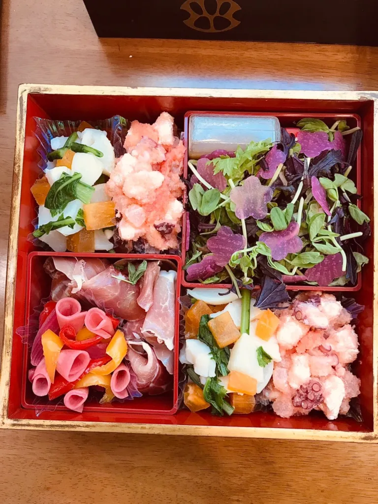 2022年 山中家おせち 前菜