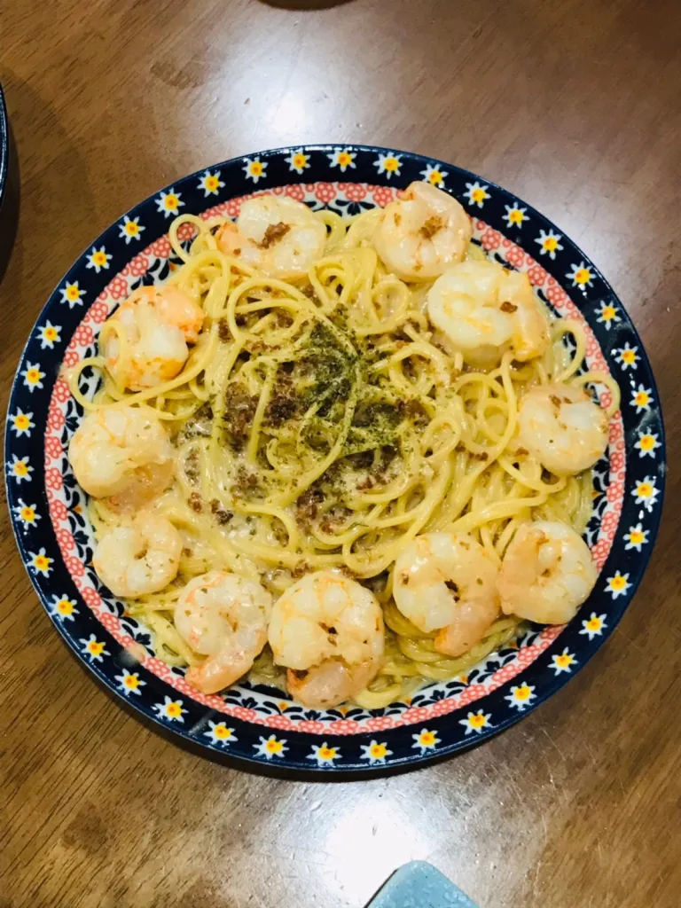 2022年 山中家おせち 海老のボロネーゼ