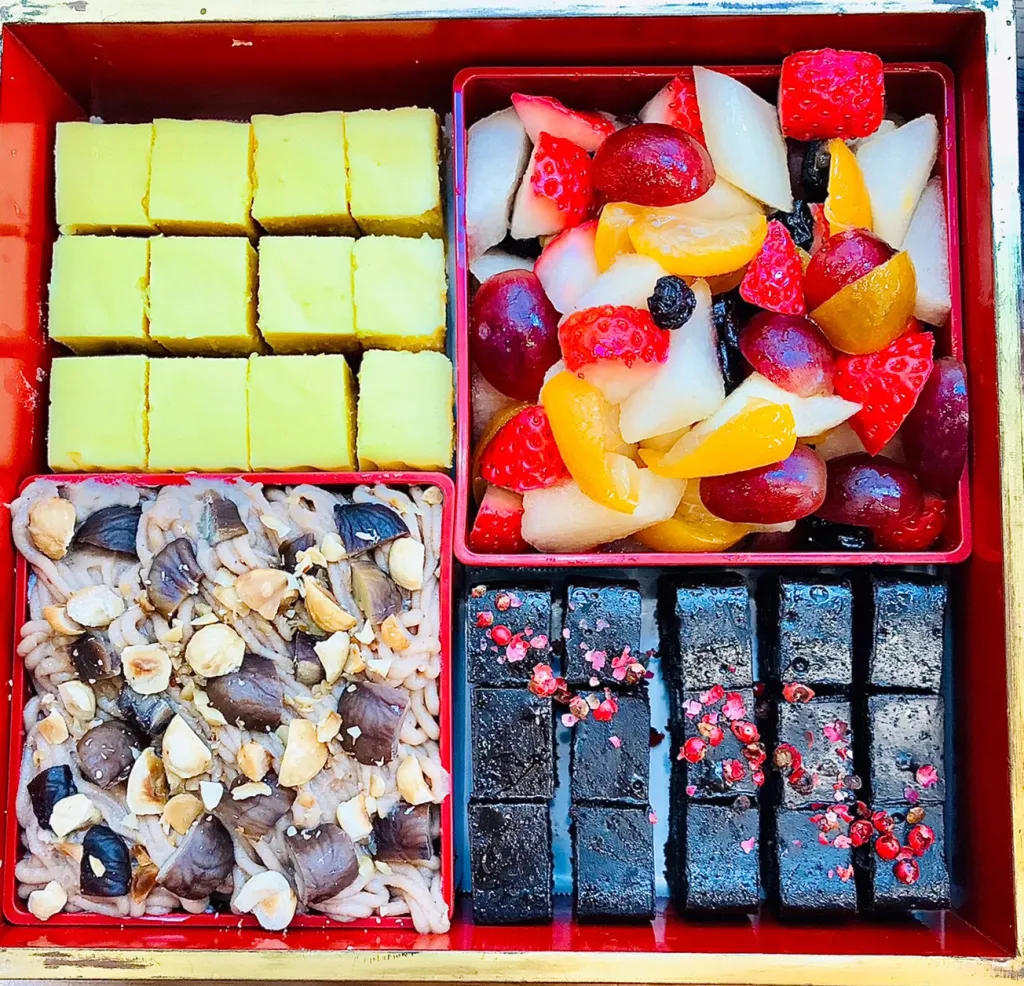 2022年 山中家おせち デザート